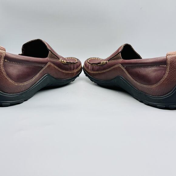 Cole Haan Shoes Mens 11 Brown Leather Slip On Loafers Moc Toe Casual Comfort main image 7
